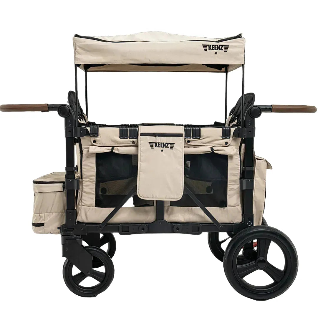 Keenz Vyoo 2-Seater Wagon - Mocha Brown for Kids – REBEL