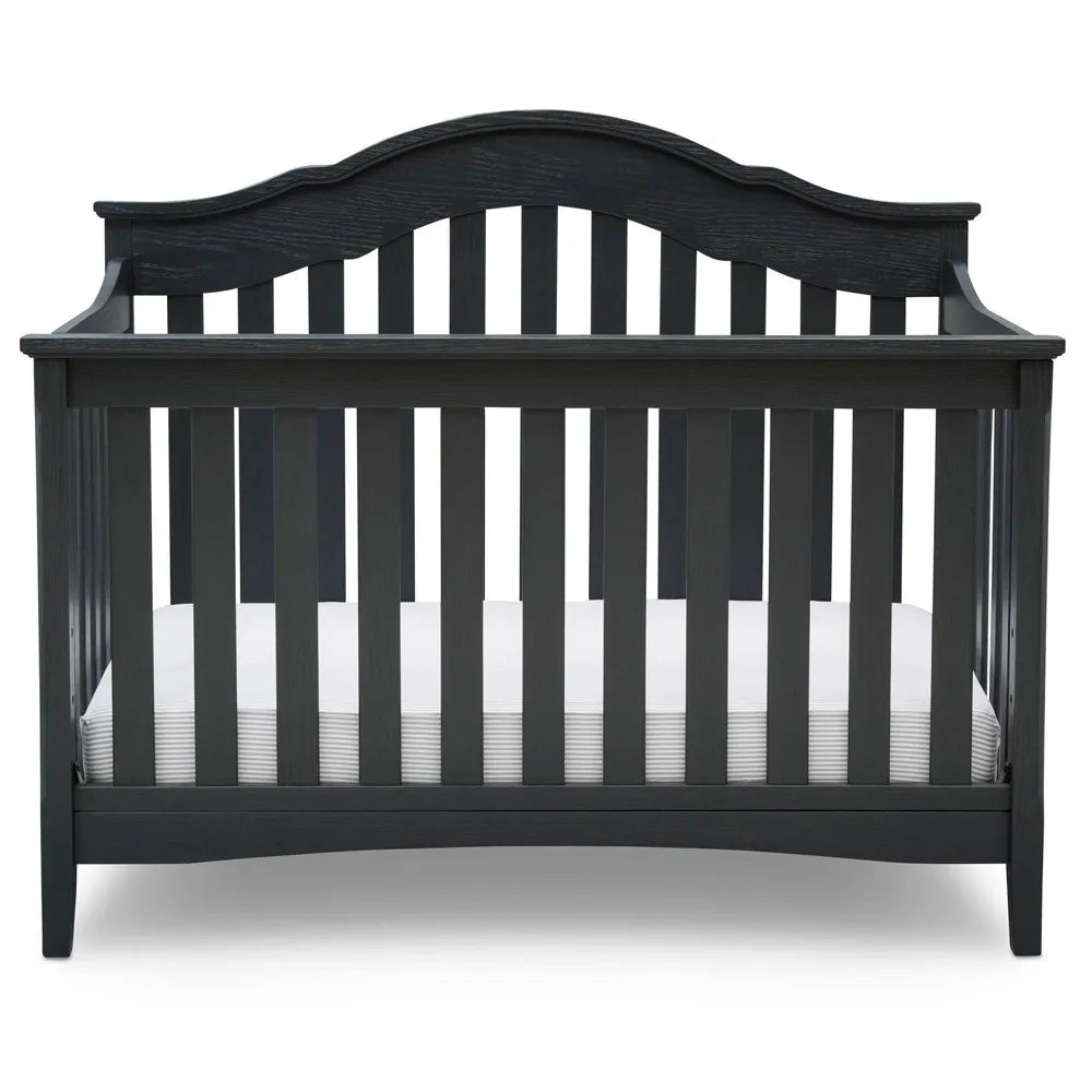 Delta Children Farmhouse 6-in-1 Convertible Crib Textured