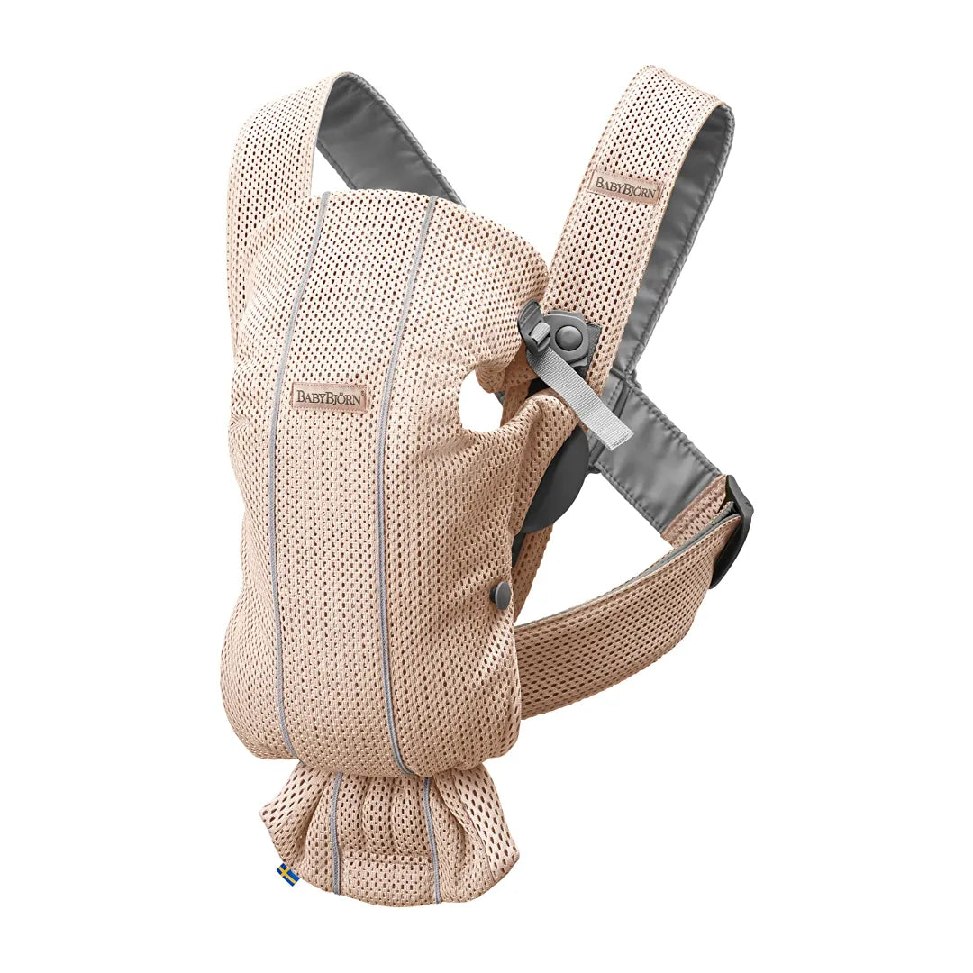 BabyBjörn Baby Carrier Mini 3D Mesh - Pearly Pink – REBEL