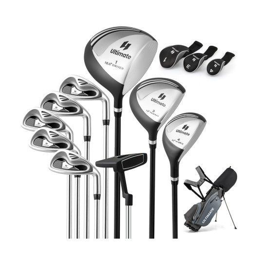 Men's Profile Complete Golf Club Package Set Includes 10 Pieces