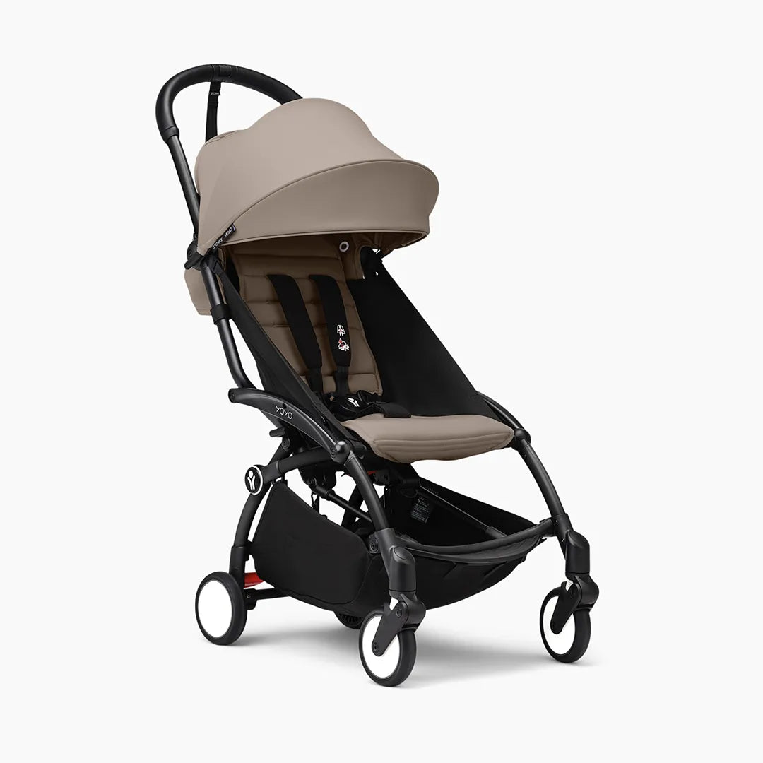 Stokke YOYO3 Stroller - Black/Taupe – REBEL
