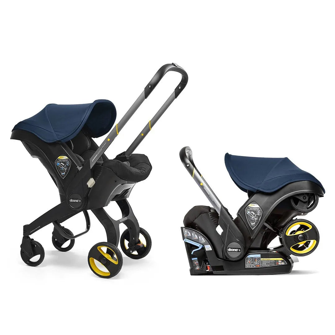 blue stroller and car seat Doona Infant Car Seat & Stroller