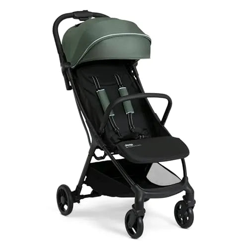 Delta Children Jeep Altitude Compact Travel Stroller by Delta Children  Greenguard Gold, Easy One Hand Fold, Lightweight, Extendable Canopy with  Peek-a-Boo Window, Reclining Seat, 4 Wheel Suspension, Olive Green – REBEL