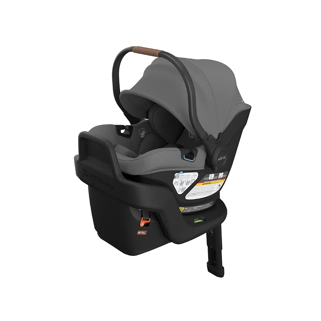 charcoal melange uppababy Uppababy Aria V2 Lightweight Infant Car Seat