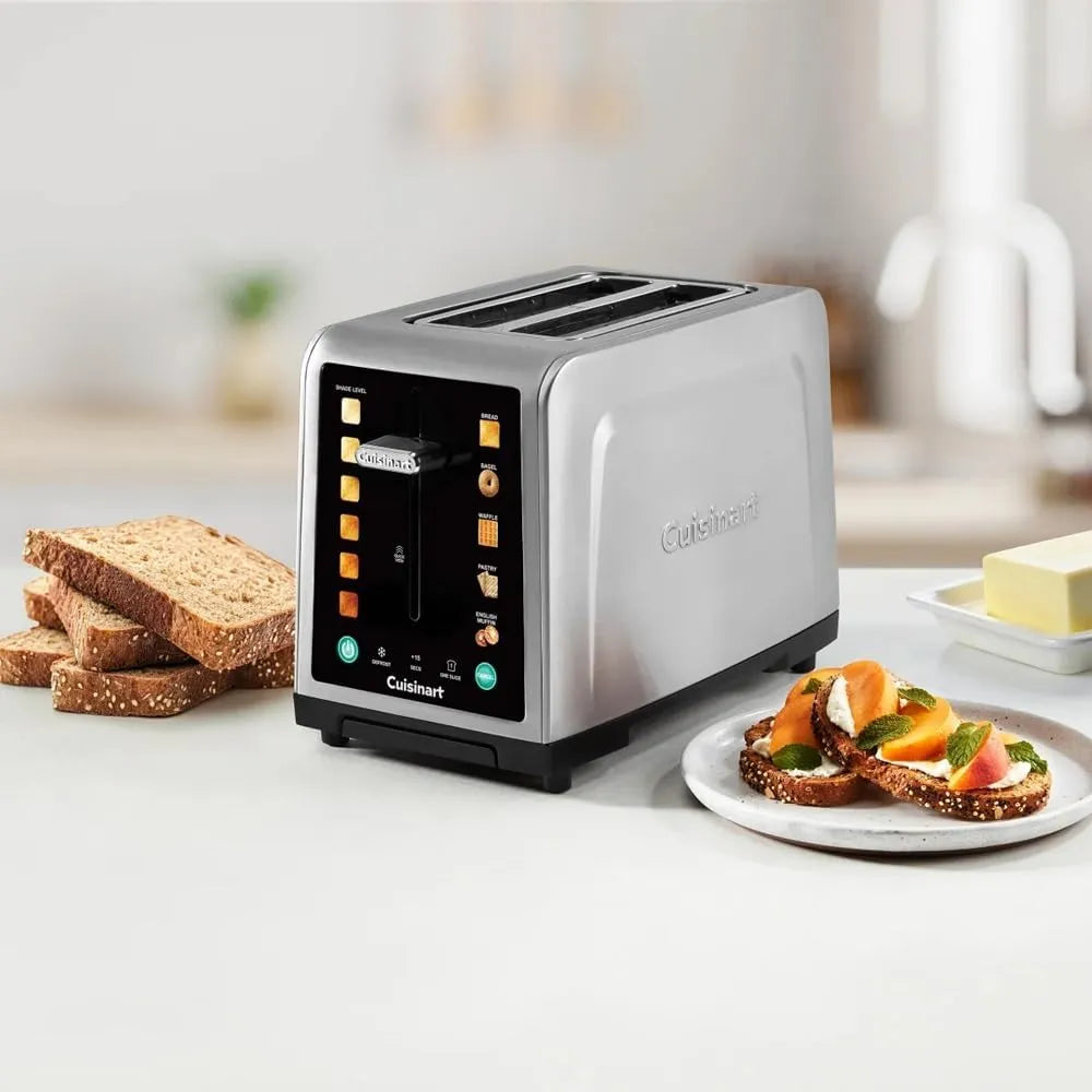 cuisinart 2〜3人用 Cuisinart SimpliTouch XL 2-Slice Toaster - Stainless Steel – REBEL