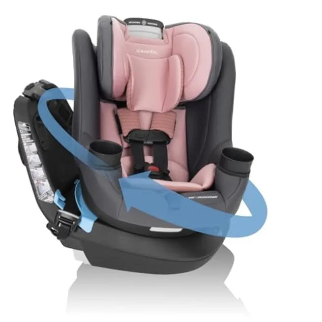 rotating car seat stroller combo Evenflo REO by Revolve 360 Rotating Convertible Car Seat