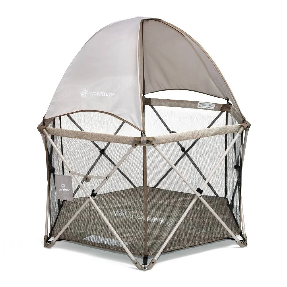 evenflo play-away portable playard deluxe Baby Delight Go With Me Deluxe Eclipse Portable Playard with Canopy and Pad