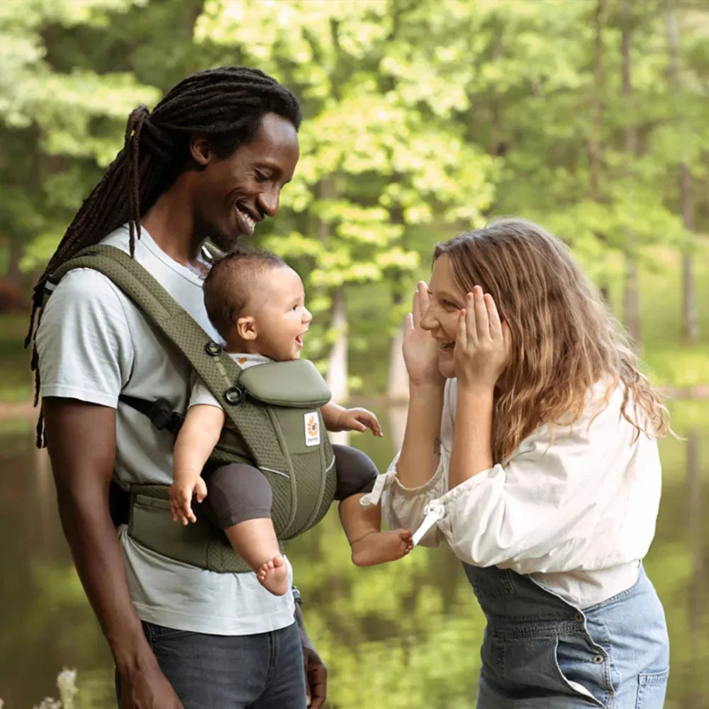 Ergobaby Omni Breeze All-Position Mesh Baby Carrier - Olive Green
