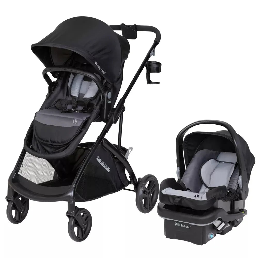 stroller plus car seat Baby Trend Passport Switch Modular Travel System with EZ-Lift PLUS Infant Car Seat