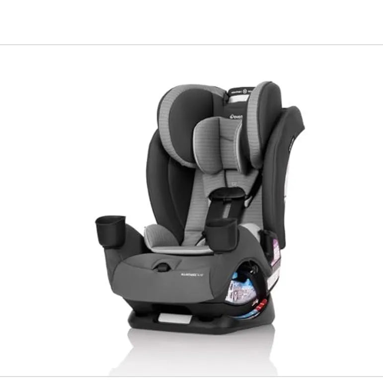 Evenflo All4Stages Slim 4-in-1 Convertible Car Seat (Baldwin Gray)
