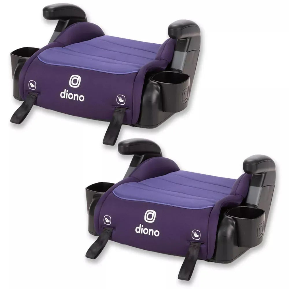 Diono Connect3 RXT Backless Booster Seat Pack of Two - Purple