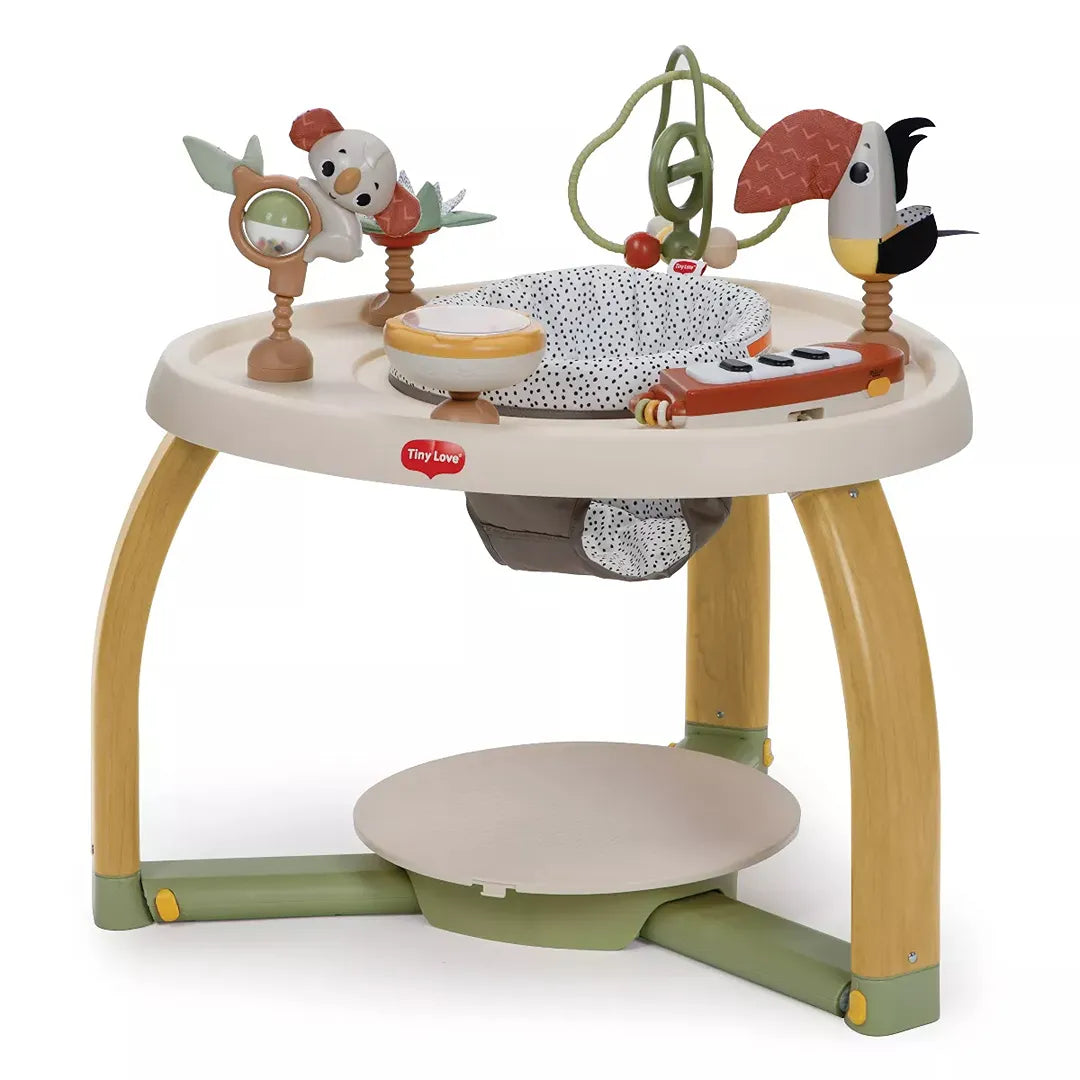 5-in-1 Deluxe Stationary Activity Center - Boho (Floor Model) – REBEL
