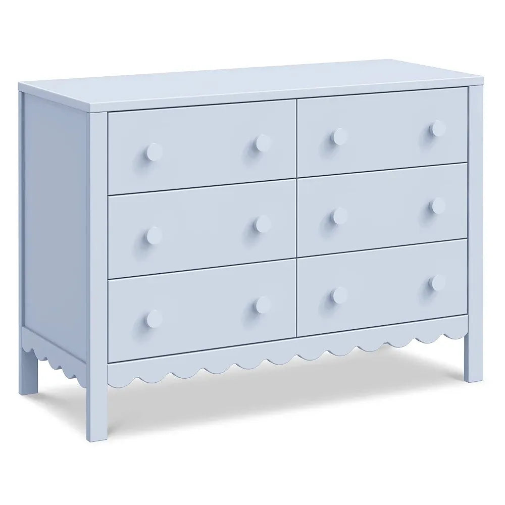 Davinci Sammy Scallop 6-Drawer Dresser