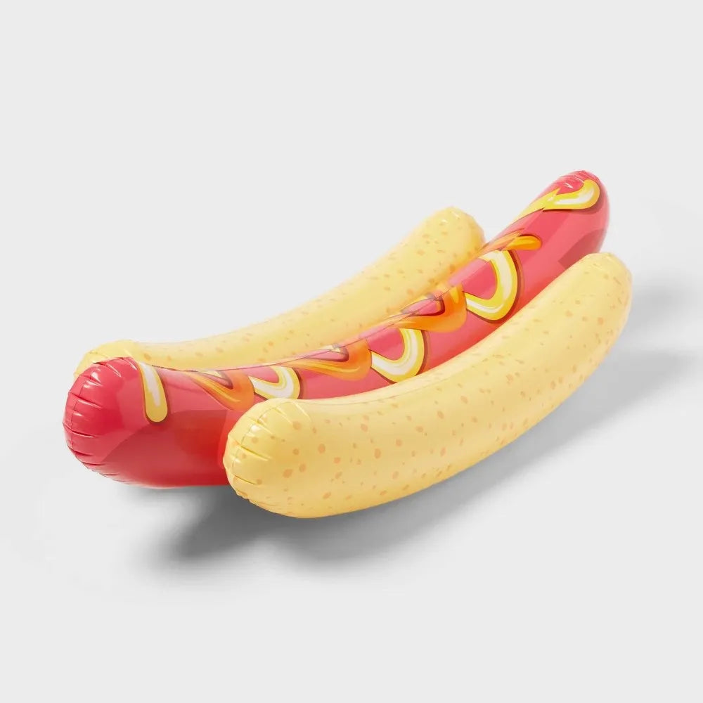 Inflatable Hotdog Pool Float - Main Image