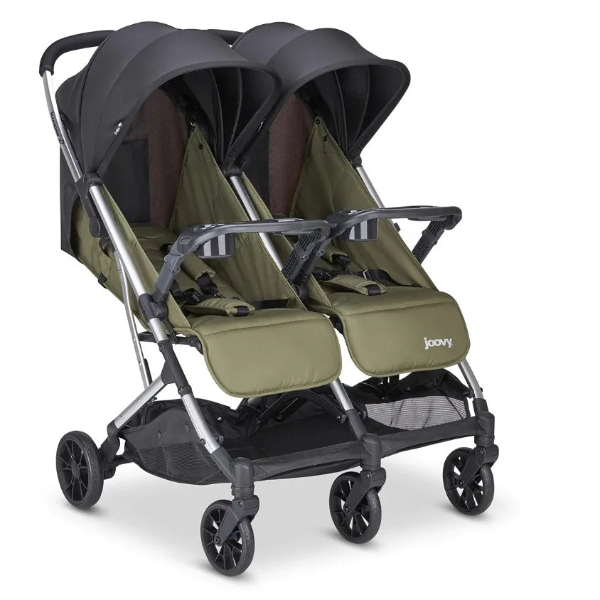 101  Cobra Double Miniダークグレイ2つ Joovy - Double Stroller - Kooper X2 - Olive - REBEL
