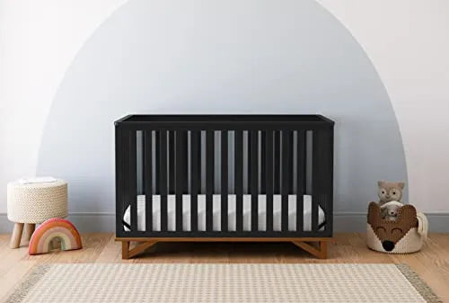 Storkcraft Santa Monica 5-in-1 Convertible Crib - Black/Vintage