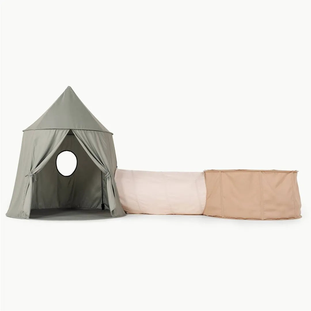 tent cream Rollic Playroom Bundle Tent Tunnel and Ball Pit