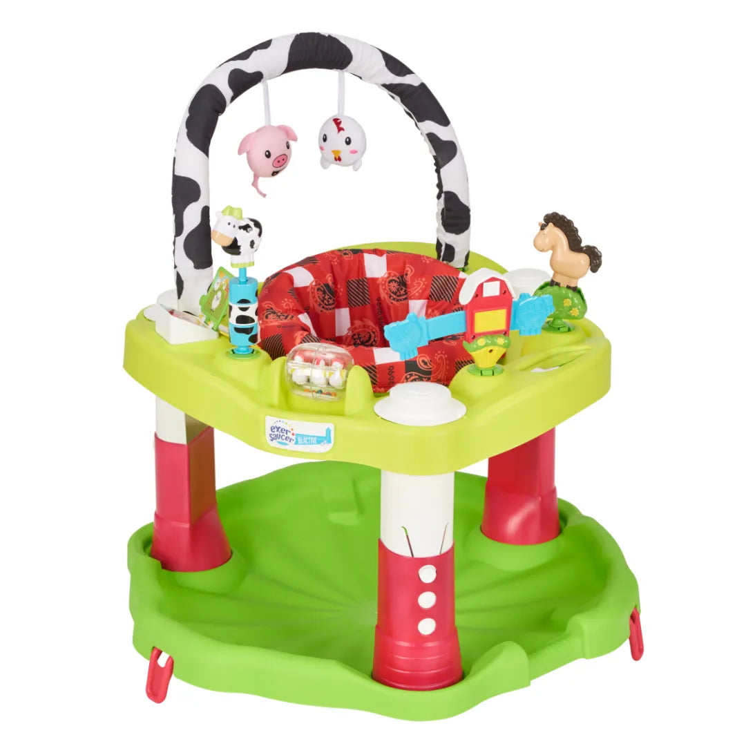 evenflo exersaucer activity center 123 tea for me Evenflo Exersaucer Bouncing Activity Saucer
