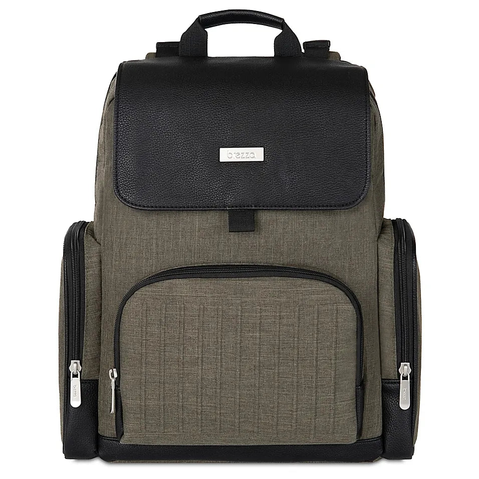 Baby Brezza Dante Back Pack Diaper Bag - Olive – REBEL
