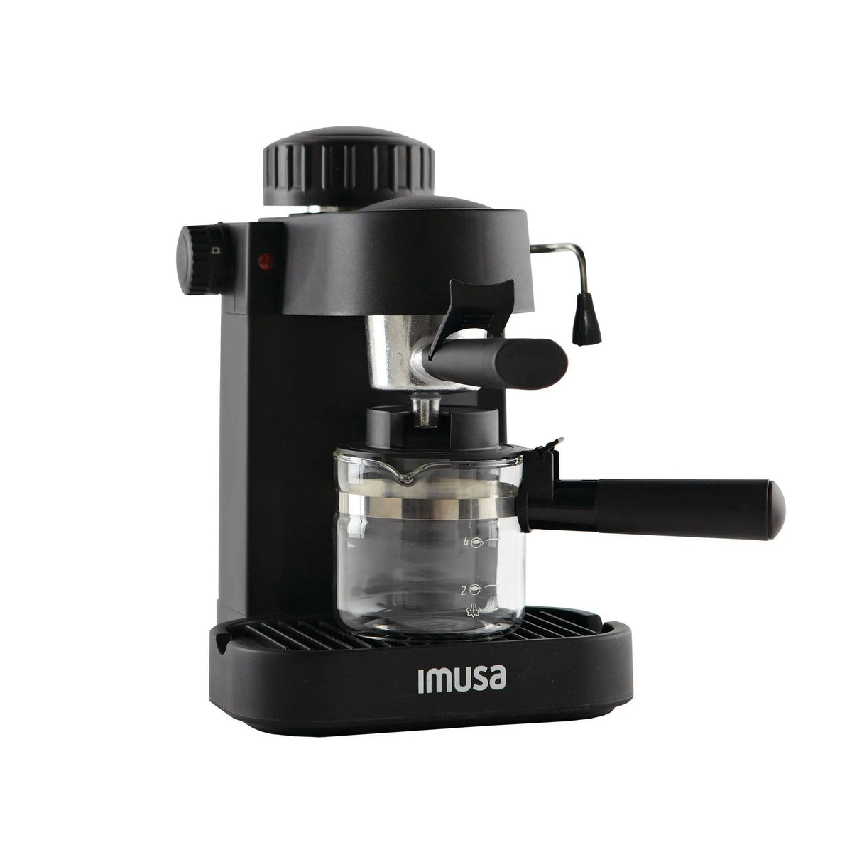 IMUSA USA LLC 4 Cup Electric Espresso/Cappuccino Maker 800 Watts