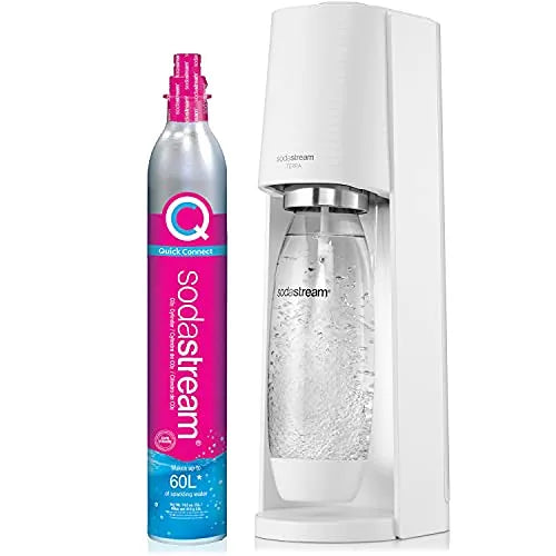 SodaStream Terra Sparkling Water Maker with CO2 Cylinder, 1L