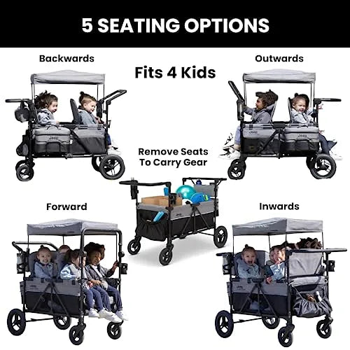 jeep wrangler deluxe 2 seater stroller wagon Jeep Wrangler Deluxe 4 Seater Stroller Wagon