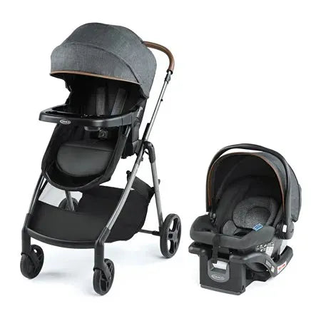 graco uno2duo stroller weight Graco Modes Trio Travel System Stroller, Hemlock Black