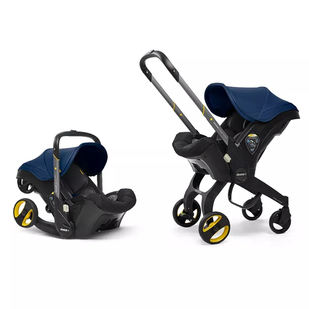 blue stroller travel system Doona Infant Car Seat & Stroller Travel System