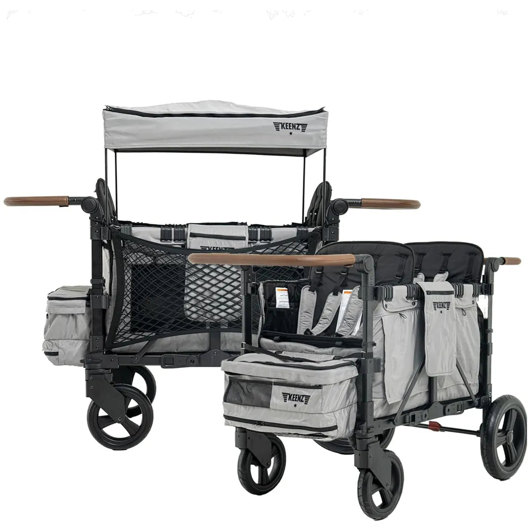 Keenz XC+ EVO - Luxury 4 Passenger Stroller Wagon - Gray – REBEL