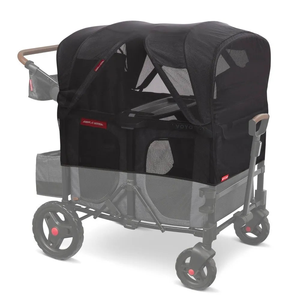 Radio Flyer Mosquito Mesh with Bag for Voya XT Quad Stroller Wagon