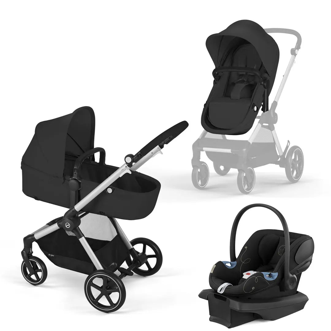 cybex onyx stroller Cybex Eos 5-in-1 Travel System Stroller + Lightweight Aton G Infant Car  Seat