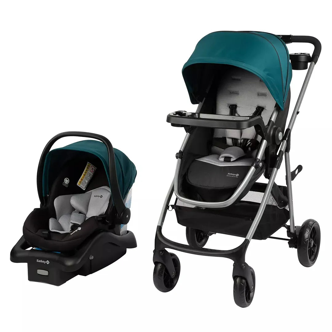 infant toddler stroller combo Safety 1st Grow and Go Flex 8-in-1 Car Seat Stroller Combo, Baby Stroller Travel Systems for Infants 4-30 lbs, Stroller and Carseat Combo Set, Forest Tide – REBEL