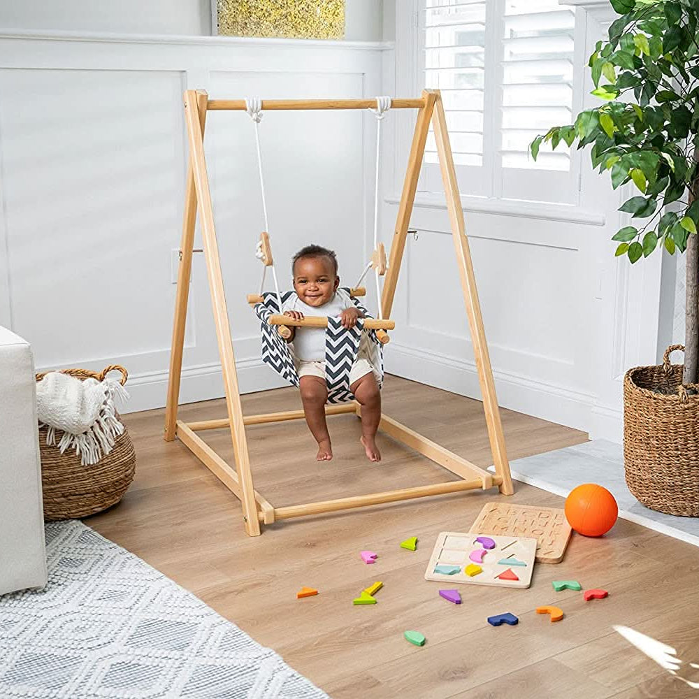 summer infant swing Avenlur Spruce | Foldable Baby Swing