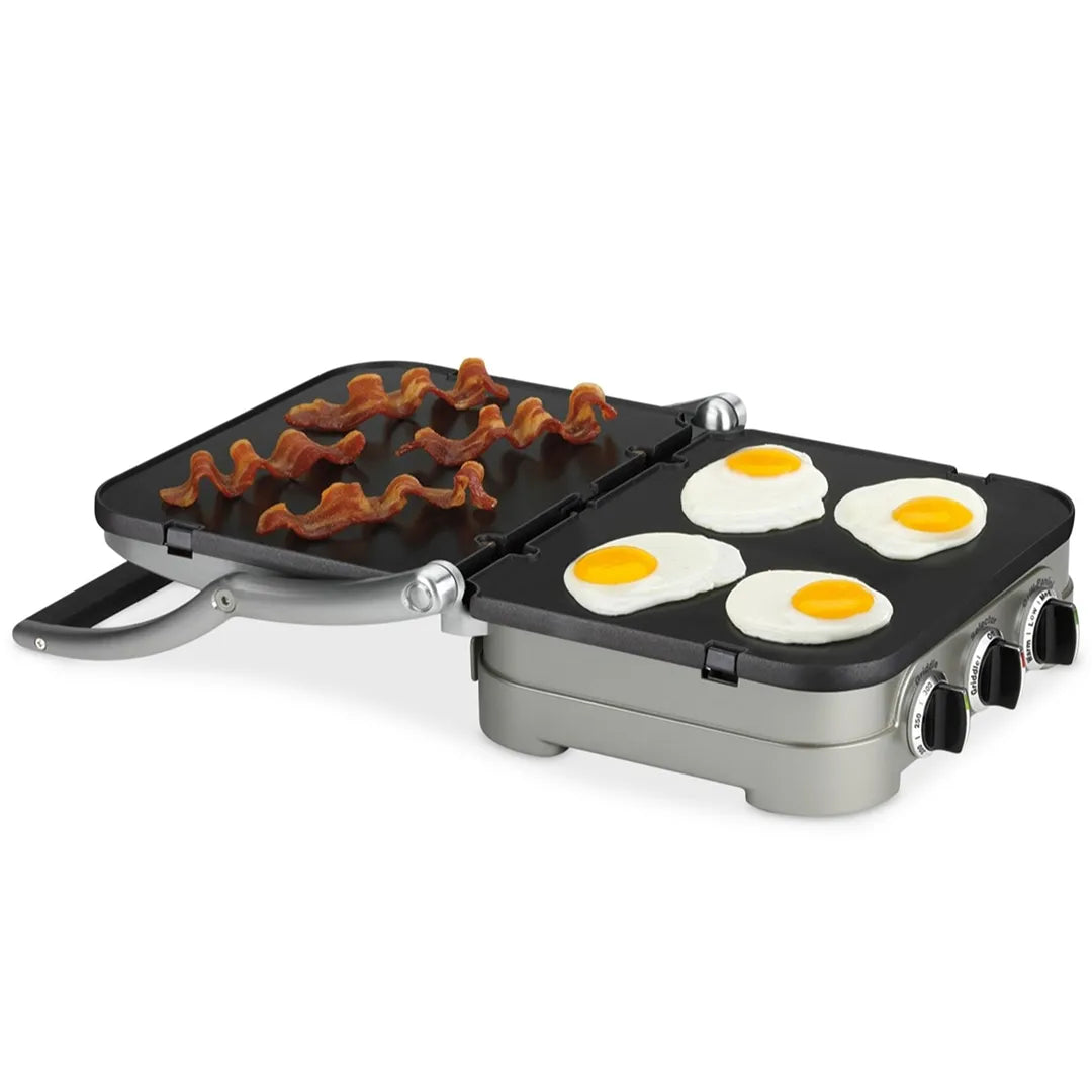 Cuisinart 5-in-1 Indoor Grill and Panini Press - Brushed Stainless