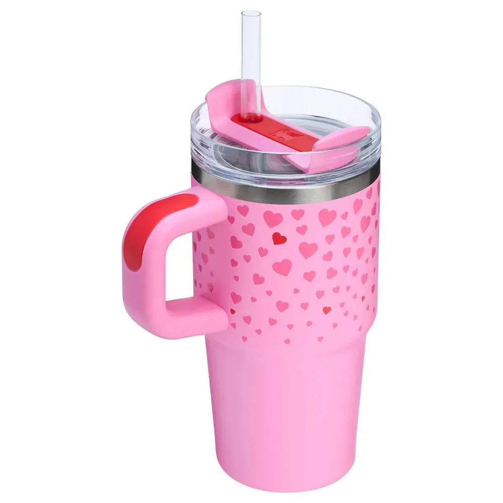 Stanley 20 oz Stainless Steel H2.0 Flowstate Quencher Tumbler with handle