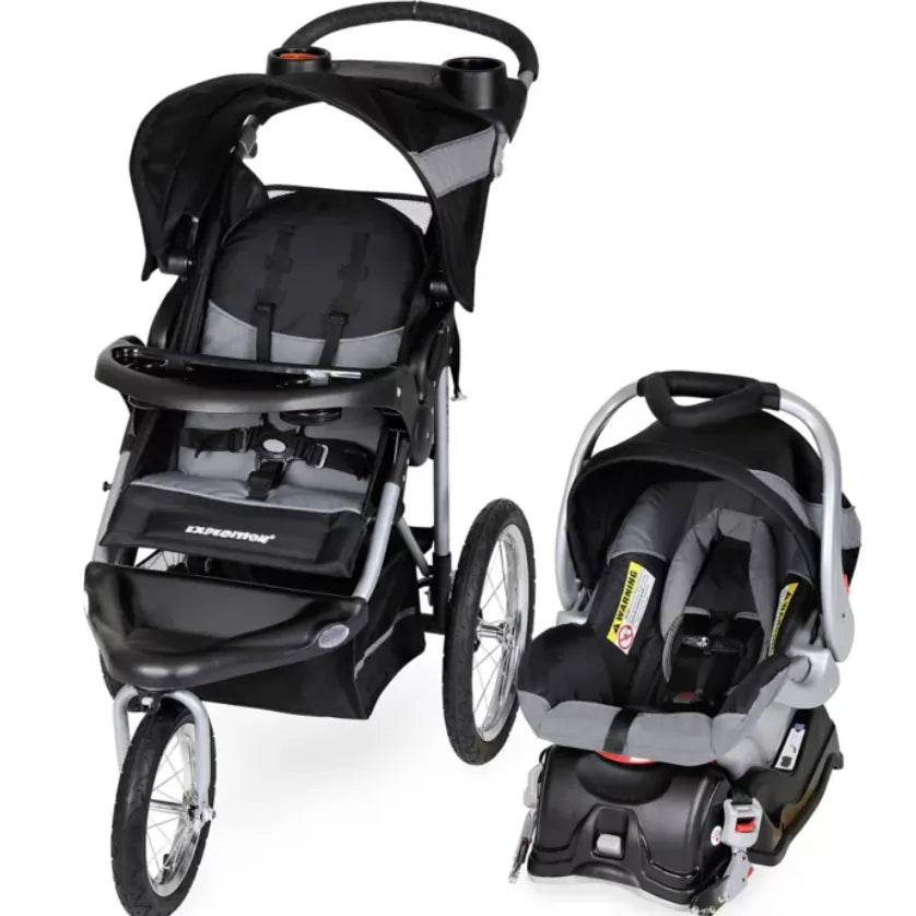 baby trend ez flex loc 32 Baby Trend Expedition® Jogger Travel System with EZ Flex-Loc® Infant Car Seat, Millenium White ( See Description) – REBEL