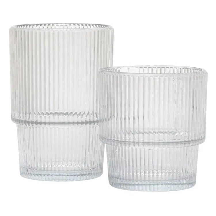Anchor Hocking 16-piece Stackable Drinkware Set – REBEL