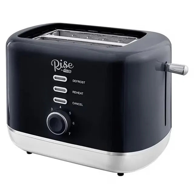 2-Slice Toaster Black
