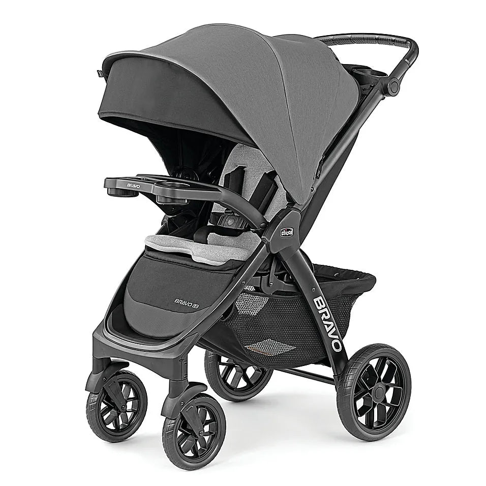 chicco bravo stroller with car seat Chicco Bravo Le Cleartex Quick-Fold Stroller