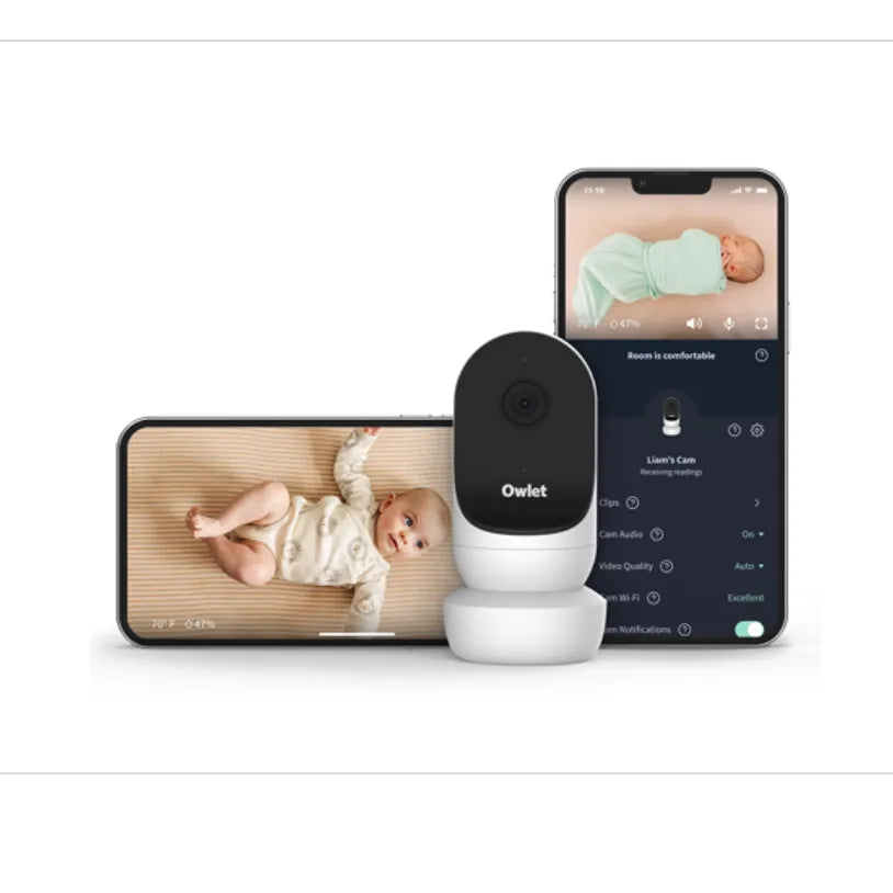 thumbnail image 2 of Owlet Cam Smart Baby Monitor - 1080p HD Video With Night Vision, Cry Detection & Temperature Tracking 2 of 6