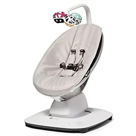 4moms mamaRoo グレー マルチモーションベビーシ swing 4Moms mamaRoo Multi-Motion Baby Swing Smart Connectivity - Gray