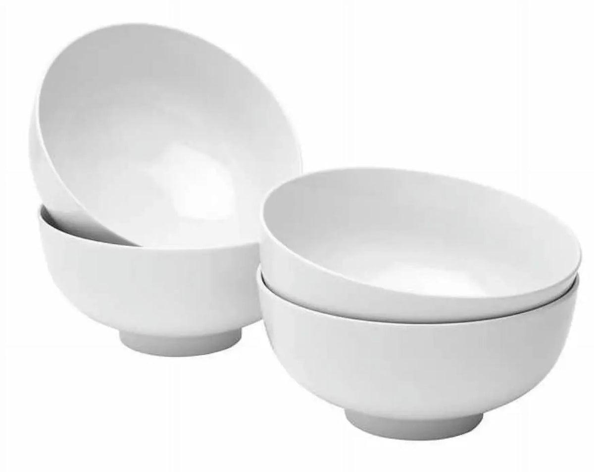 Denmark Classic 4 Piece Porcelain All Purpose Bowls - White – REBEL