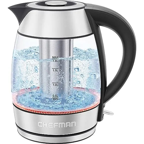 Rapid-Boil Kettle with Keep Warm and Tea Infuser Stainless Stee
