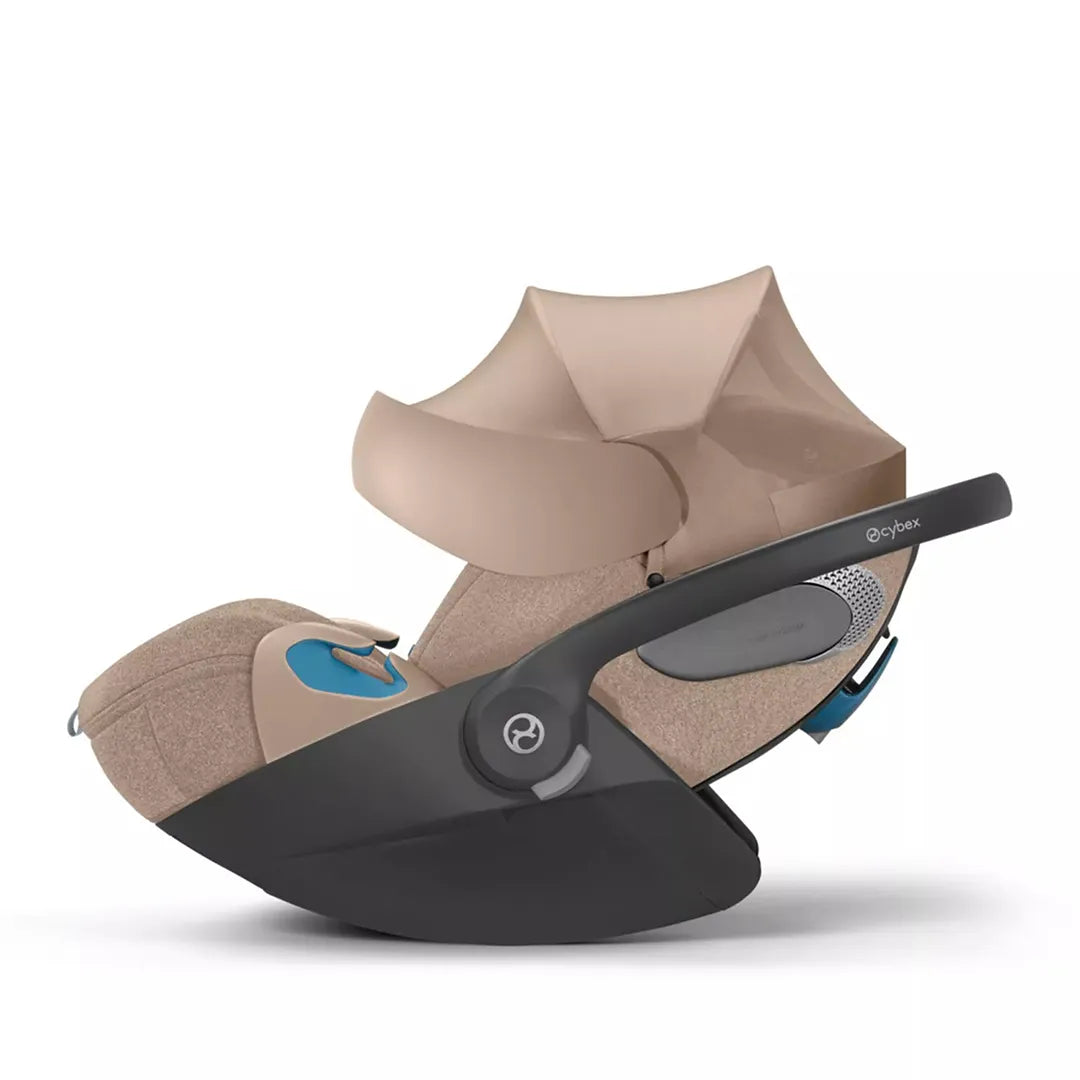 Cybex Cloud T Comfort Extend Infant Car Seat with SensorSafe - Beige  REBEL