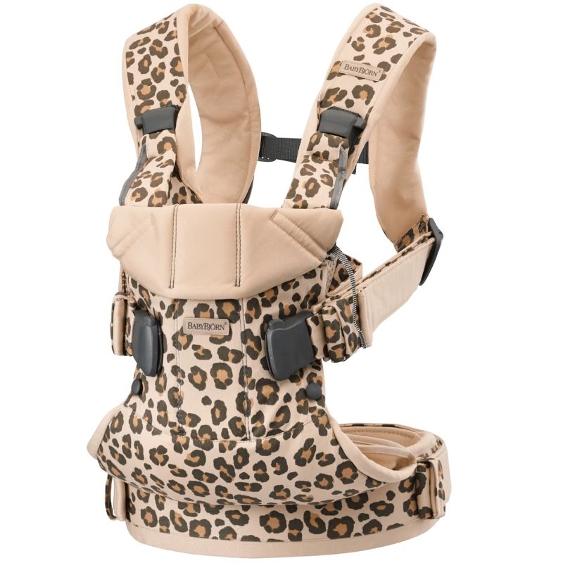 BabyBjörn Baby Carrier One - Beige/Leopard – REBEL