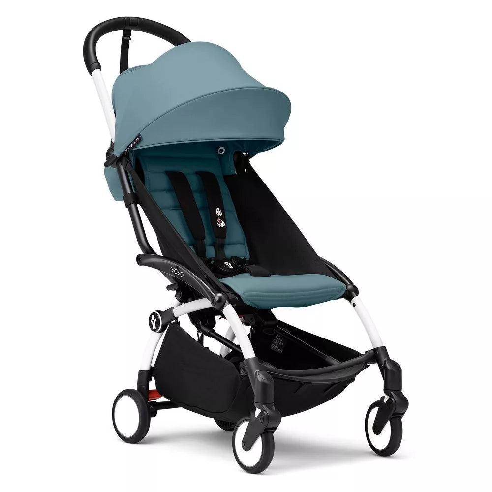 Stokke - Lightweight Stroller - 6+ Bundle - Aqua - REBEL