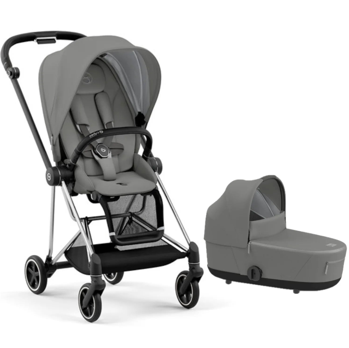 cybex mios instructions CYBEX Mios 3 Stroller + Carry Cot Bundle- Pearl Grey /Chrome – REBEL