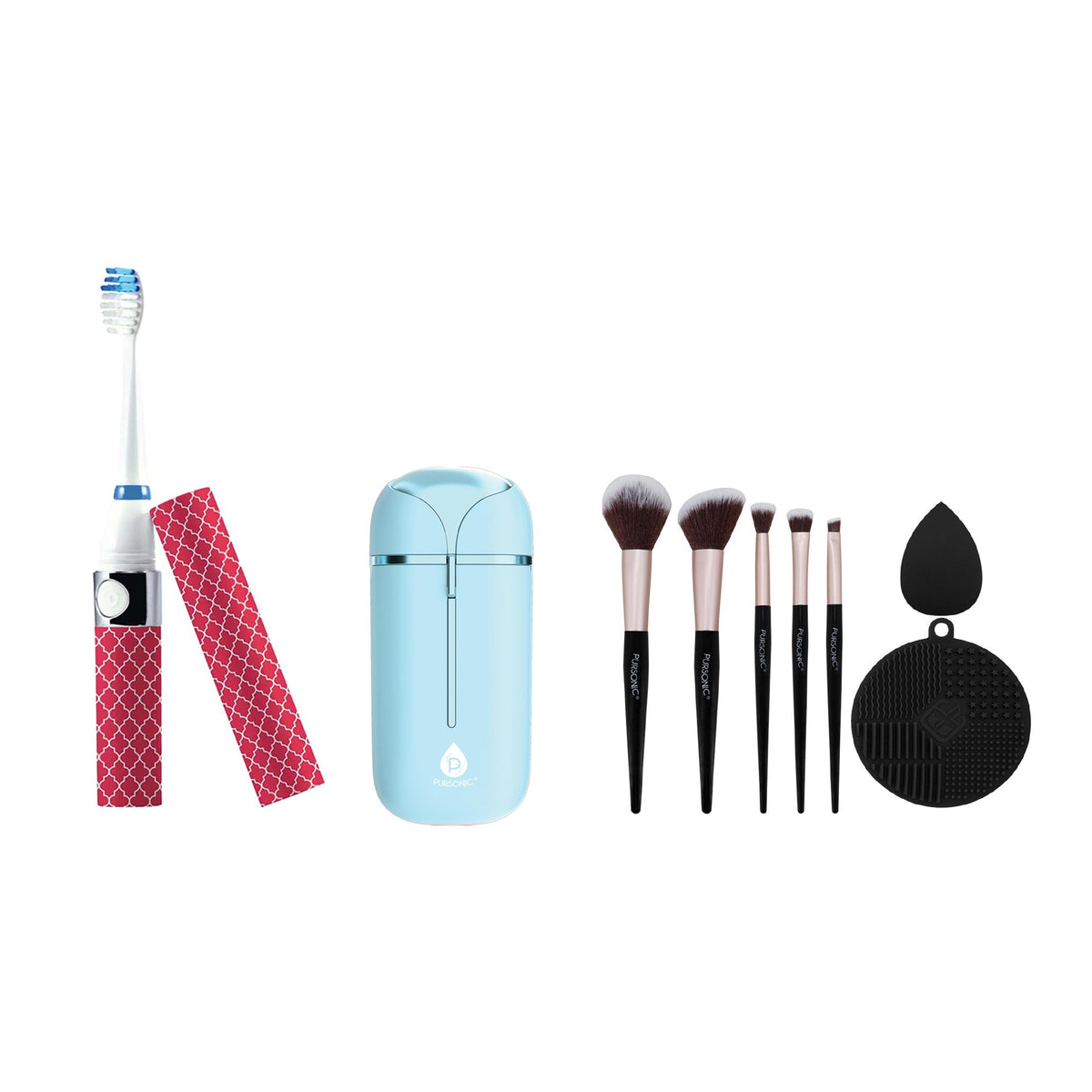 Pursonic All-in-One Beauty & Wellness Travel Bundle – Pursonic
