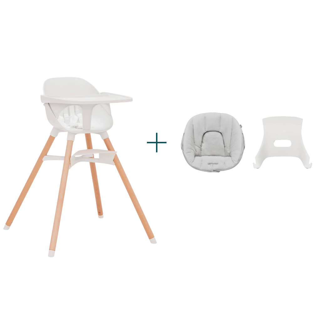 lalo high chair vs stokke Lalo High Chair + Infant Kit