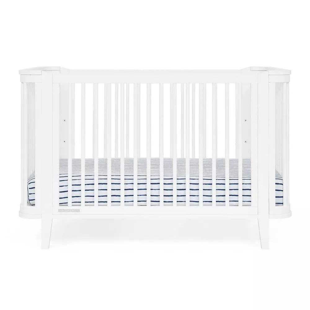 Noah 4-in-1 Convertible Crib Bianca White – REBEL